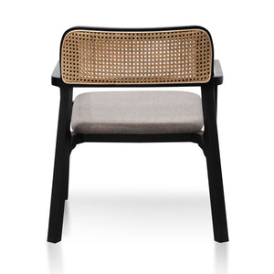 Rayla Armchair - Caramel Grey - Boho Bliss