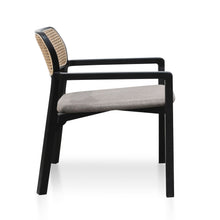 Load image into Gallery viewer, Rayla Armchair - Caramel Grey - Boho Bliss