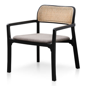 Rayla Armchair - Caramel Grey - Boho Bliss