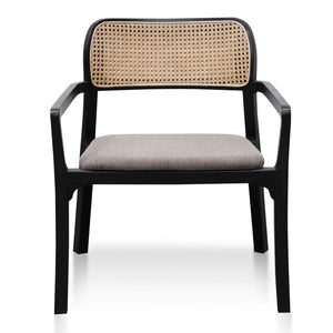 Rayla Armchair - Caramel Grey - Boho Bliss
