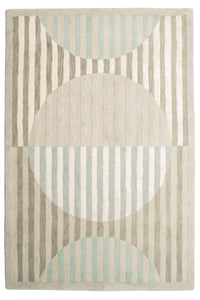 Retro Design 1 Rug 250x350 - Ivory Grey - Boho Bliss