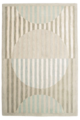 Retro Design 1 Rug 300x400 - Ivory Grey - Boho Bliss