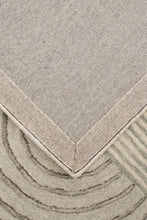 Load image into Gallery viewer, Retro Design 2 Rug 350x450 - Silver - Boho Bliss