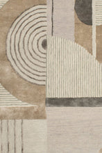 Load image into Gallery viewer, Retro Design 2 Rug 350x450 - Silver - Boho Bliss