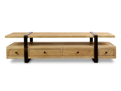 Revive Reclaimed Elm Entertainment Unit 1.8m - Boho Bliss