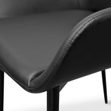 Load image into Gallery viewer, Ria Dining Chair - Full Black - Boho Bliss