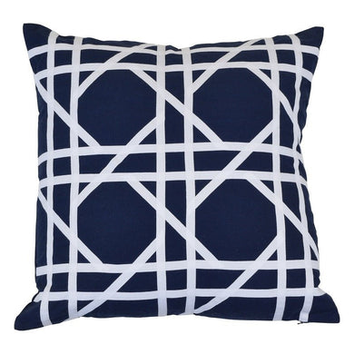 Riviera Cushion Cover - Navy - Boho Bliss
