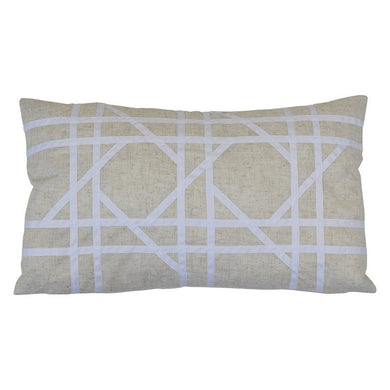 Riviera Rect. Cushion Cover - Natural - Boho Bliss