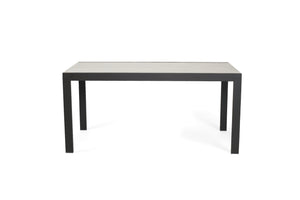 Roberto Outdoor Dining Table 1.6m - Black - Boho Bliss