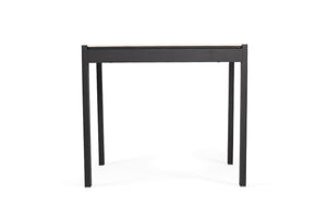 Roberto Outdoor Dining Table 80cm - Black - Boho Bliss