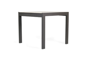 Roberto Outdoor Dining Table 80cm - Black - Boho Bliss