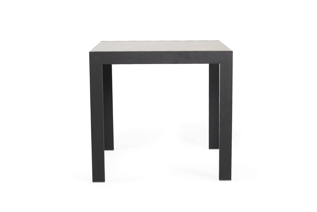 Roberto Outdoor Dining Table 80cm - Black - Boho Bliss