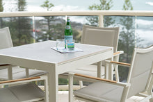 Load image into Gallery viewer, Roberto Outdoor Dining Table 80cm - White - Boho Bliss
