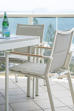 Load image into Gallery viewer, Roberto Outdoor Dining Table 80cm - White - Boho Bliss