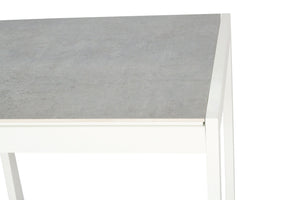 Roberto Outdoor Dining Table 80cm - White - Boho Bliss