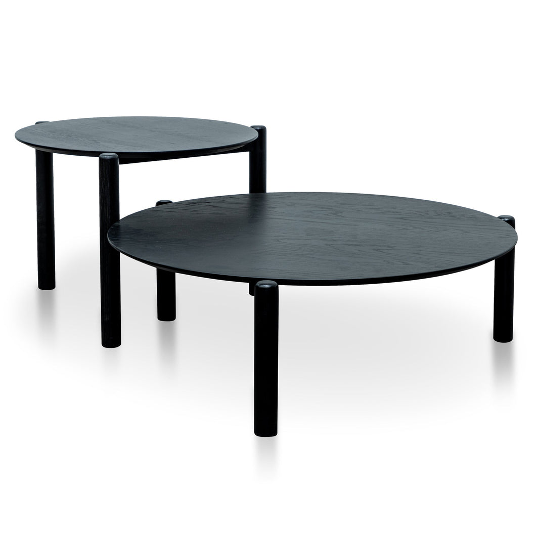 Rori Nest Of Coffee Tables - Black - Boho Bliss