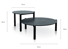 Load image into Gallery viewer, Rori Nest Of Coffee Tables - Black - Boho Bliss