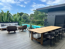Load image into Gallery viewer, Roxby Outdoor Dining Chair - Black - Boho Bliss