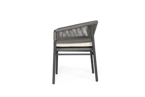 Roxby Outdoor Dining Chair - Black - Boho Bliss