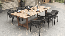 Load image into Gallery viewer, Roxby Outdoor Dining Chair - Black - Boho Bliss