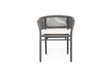 Load image into Gallery viewer, Roxby Outdoor Dining Chair - Black - Boho Bliss