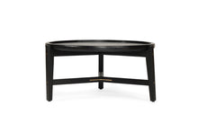 Load image into Gallery viewer, Ruben Coffee Table 80cm - Black - Boho Bliss