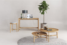 Load image into Gallery viewer, Ruben Coffee Table 80cm - Natural - Boho Bliss