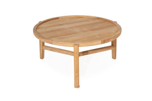 Ruben Coffee Table 80cm - Natural - Boho Bliss