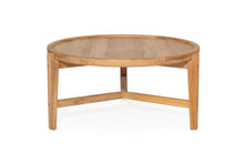 Load image into Gallery viewer, Ruben Coffee Table 80cm - Natural - Boho Bliss