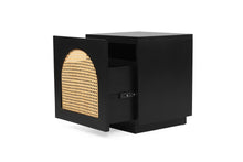 Load image into Gallery viewer, Ryan Bedside Table - Black - Boho Bliss