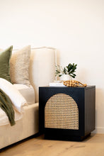 Load image into Gallery viewer, Ryan Bedside Table - Black - Boho Bliss