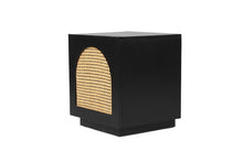 Load image into Gallery viewer, Ryan Bedside Table - Black - Boho Bliss