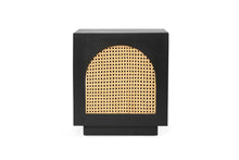Load image into Gallery viewer, Ryan Bedside Table - Black - Boho Bliss