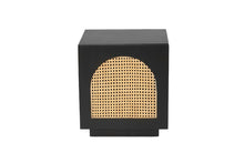 Load image into Gallery viewer, Ryan Bedside Table - Black - Boho Bliss