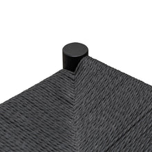 Load image into Gallery viewer, Sable Low Stool - Black - Boho Bliss