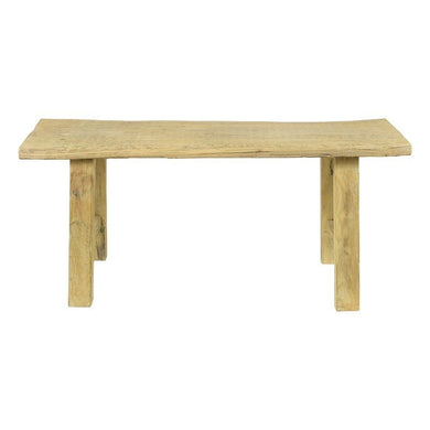 Sage Vintage Reclaimed Elm Bench Seat - Boho Bliss