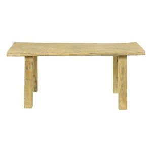 Sage Vintage Reclaimed Elm Bench Seat - Boho Bliss