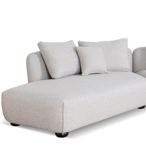 Sagefield 3 Seater Left Chaise Sofa - Sterling Sand - Boho Bliss