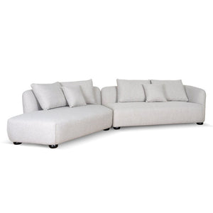 Sagefield 3 Seater Left Chaise Sofa - Sterling Sand - Boho Bliss