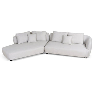 Sagefield 3 Seater Left Chaise Sofa - Sterling Sand - Boho Bliss