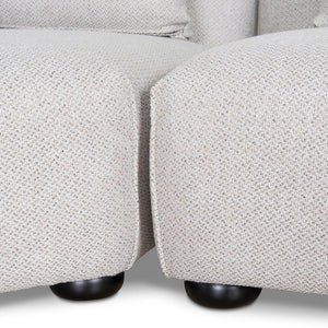 Sagefield 3 Seater Left Chaise Sofa - Sterling Sand - Boho Bliss
