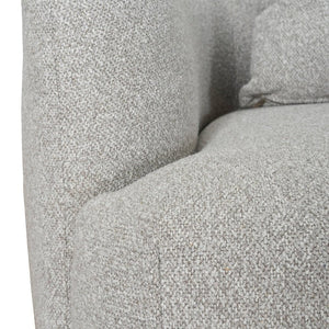 Sagefield 3 Seater Right Chaise Sofa - Clay Grey - Boho Bliss