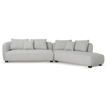 Load image into Gallery viewer, Sagefield 3 Seater Right Chaise Sofa - Clay Grey - Boho Bliss