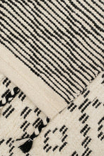 Load image into Gallery viewer, Sahara Trellis Rug 200x300 - Ivory/Charcoal - Boho Bliss