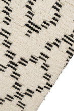 Load image into Gallery viewer, Sahara Trellis Rug 200x300 - Ivory/Charcoal - Boho Bliss