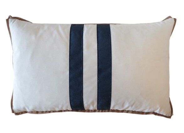 Santorini Outdoor Rect. Cushion Cover - White - Boho Bliss