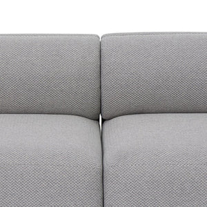 Savoy 4 Seater Fabric Sofa - Grey - Boho Bliss