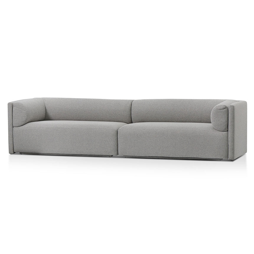 Savoy 4 Seater Fabric Sofa - Grey - Boho Bliss