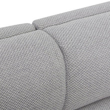 Load image into Gallery viewer, Savoy 4 Seater Fabric Sofa - Grey - Boho Bliss