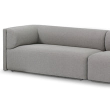 Load image into Gallery viewer, Savoy 4 Seater Fabric Sofa - Grey - Boho Bliss